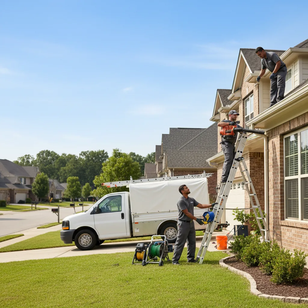 Home Gutter Service in Pleasant Plains, AR near me